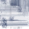 Abstract blue background. Brush drawing. wallpaper with a textural effect